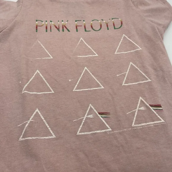 Dog Shirt PINK FLOYD Size Medium Pink Band T-Shirt Pet NEW Blended Collection - Picture 2 of 11
